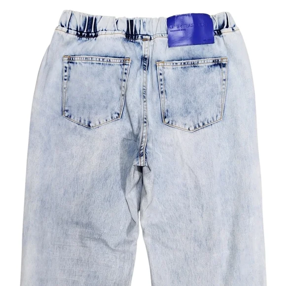 One Teaspoon From Free People The ROADHOUSE Wide Leg Jeans Causual Size Med - Picture 3 of 14